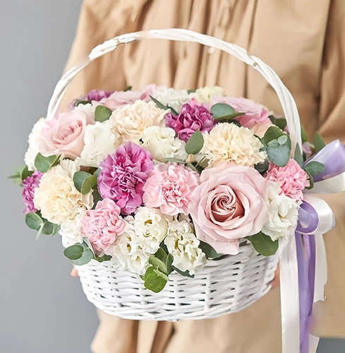 Flower in Basket