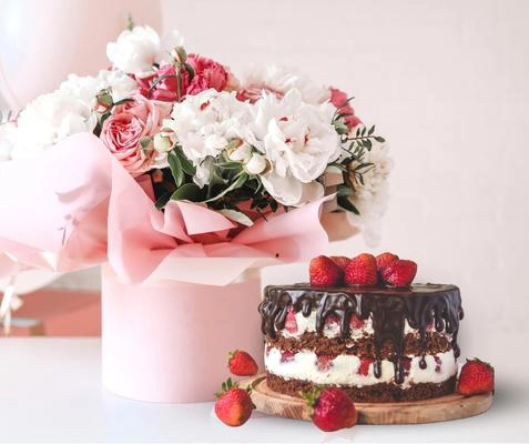 Flower and Cake