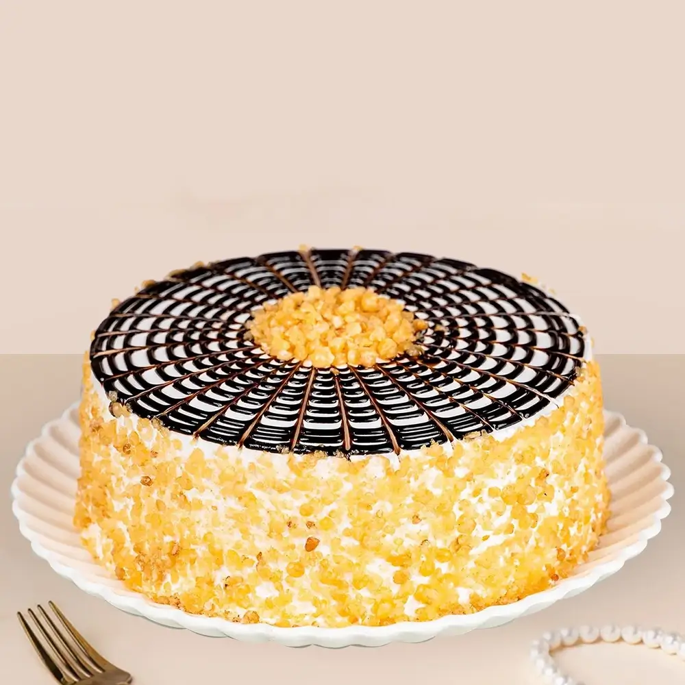 Butter Scotch Creme Cake 