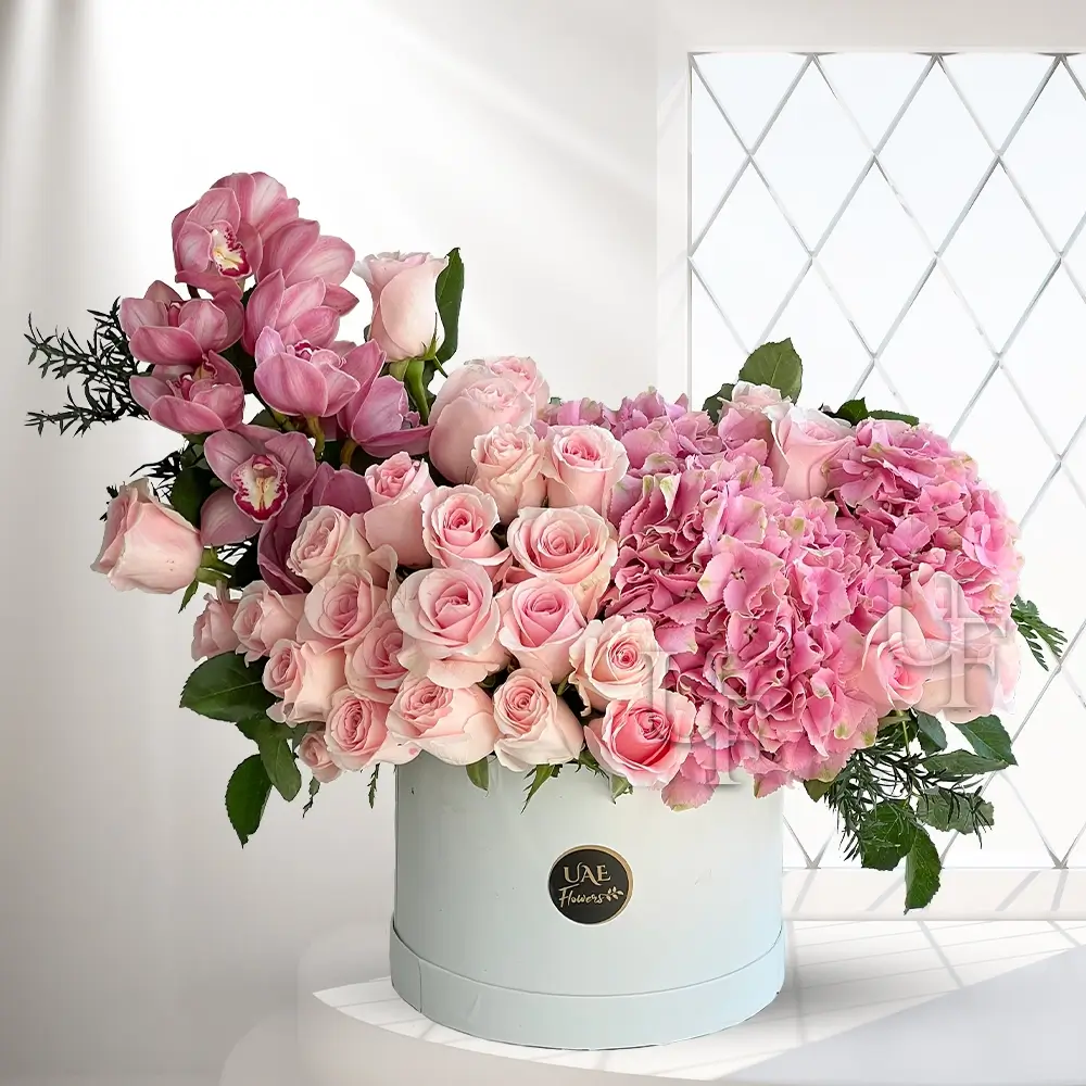 Box Of Mix Flowers