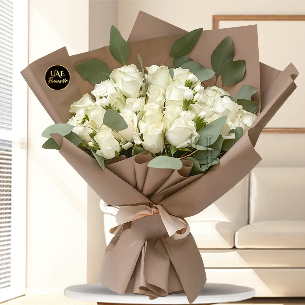 Bouquet of White Roses